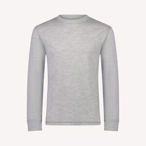 Nui Organics Men's Mahia Crew Silver (Size S)